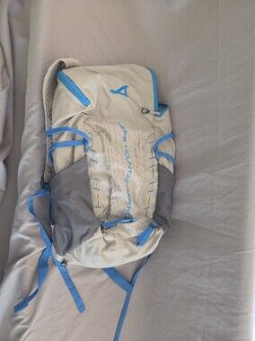 Alps Mountioneering Beige and Bright Blue Hydration Pack